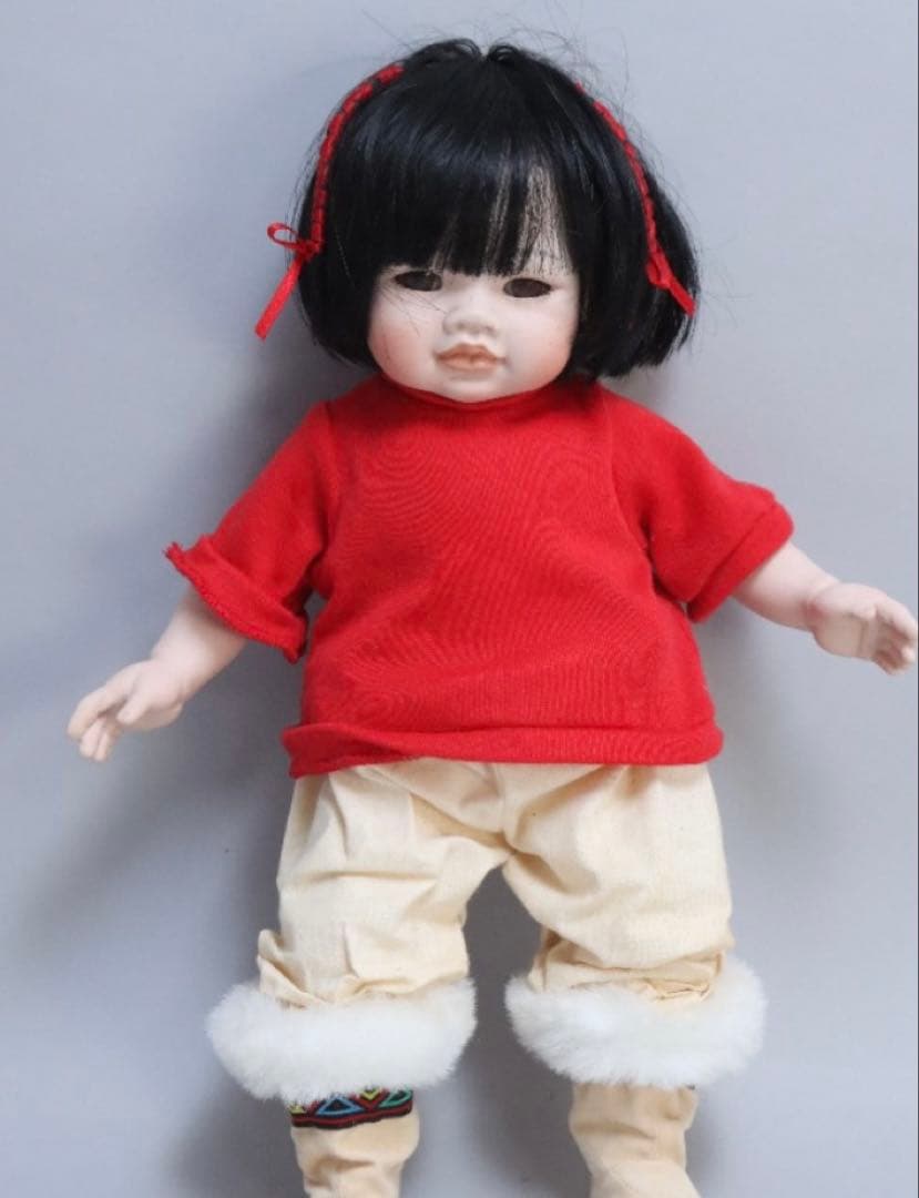 日本人形　創作人形　ビスクドール リボーンドール 抱き人形 希少　市松人形