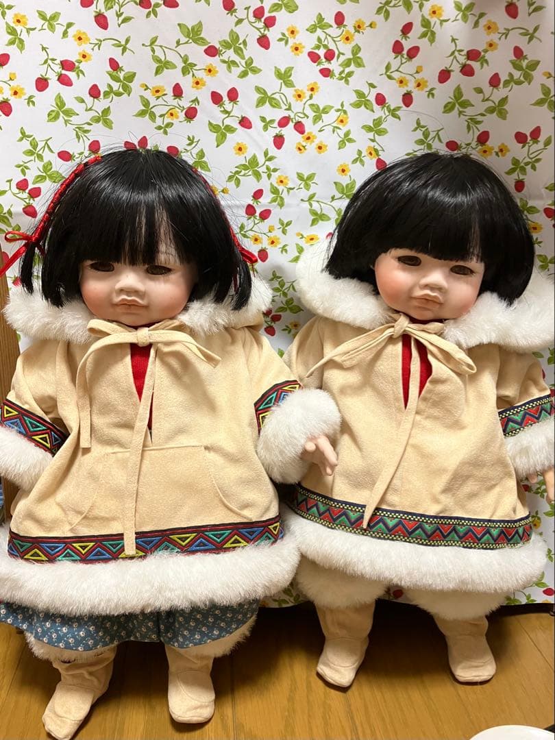 日本人形　創作人形　ビスクドール リボーンドール 抱き人形 希少　市松人形