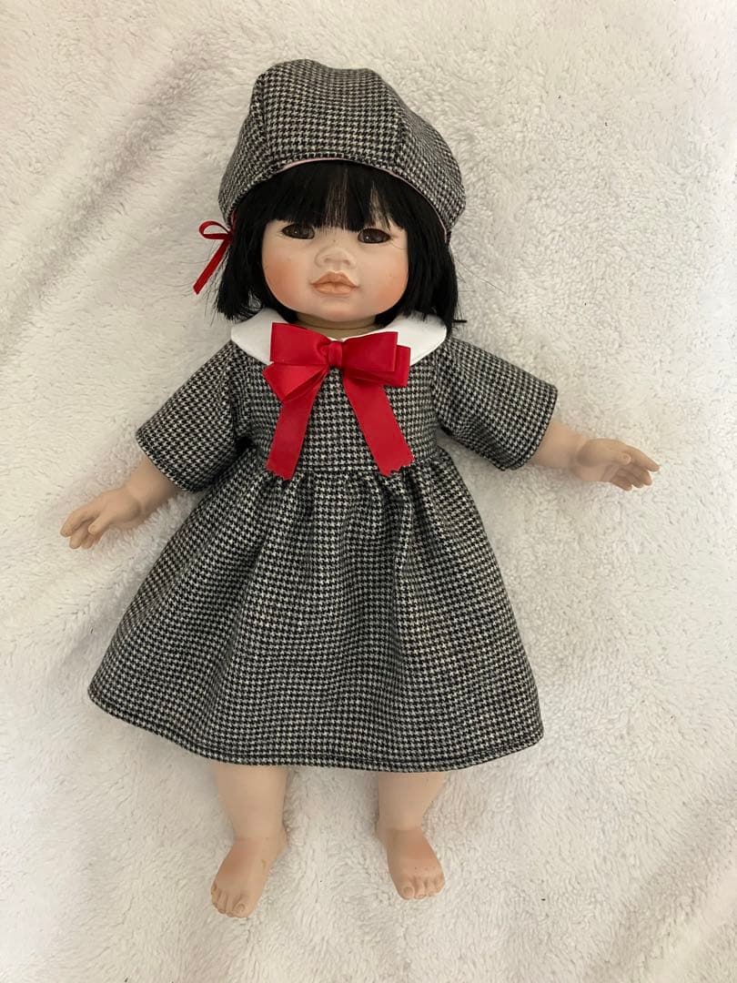 日本人形　創作人形　ビスクドール リボーンドール 抱き人形 希少　市松人形