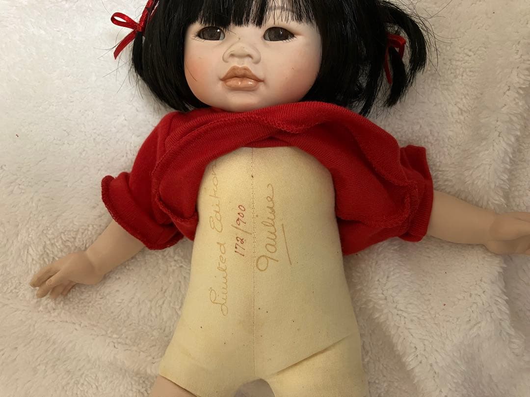 日本人形　創作人形　ビスクドール リボーンドール 抱き人形 希少　市松人形