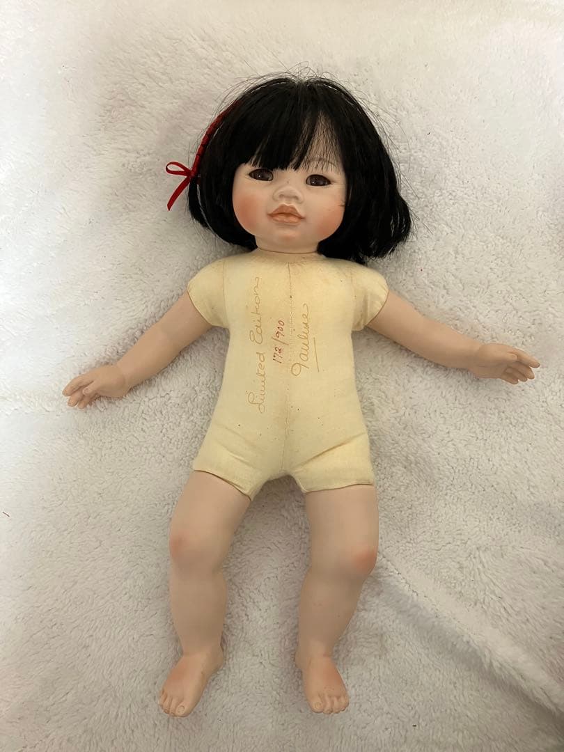 日本人形　創作人形　ビスクドール リボーンドール 抱き人形 希少　市松人形