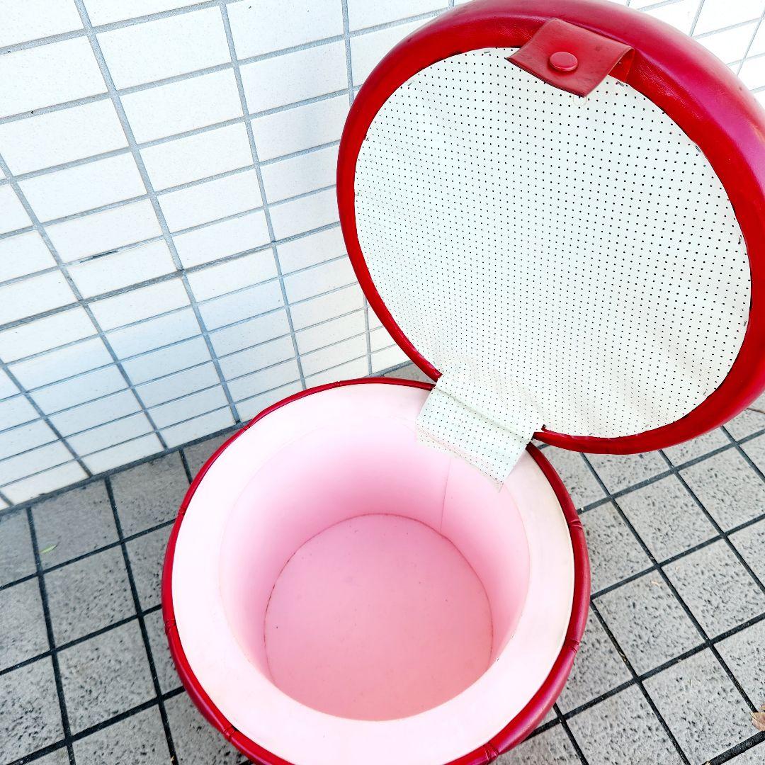 昭和40年代 昭和レトロ みゆきスツール メリーオープン 椅子 昭和ファンシー