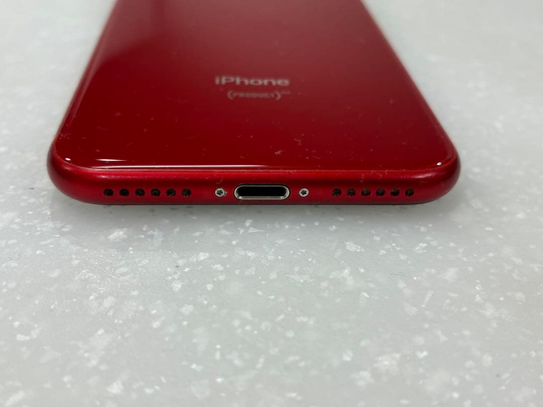 iphone8 64GB バッテリー100% SIMフリー　レッド
