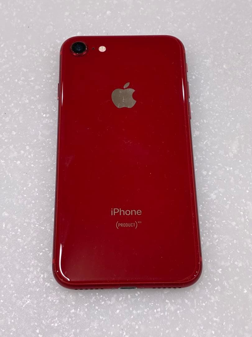 iphone8 64GB バッテリー100% SIMフリー　レッド