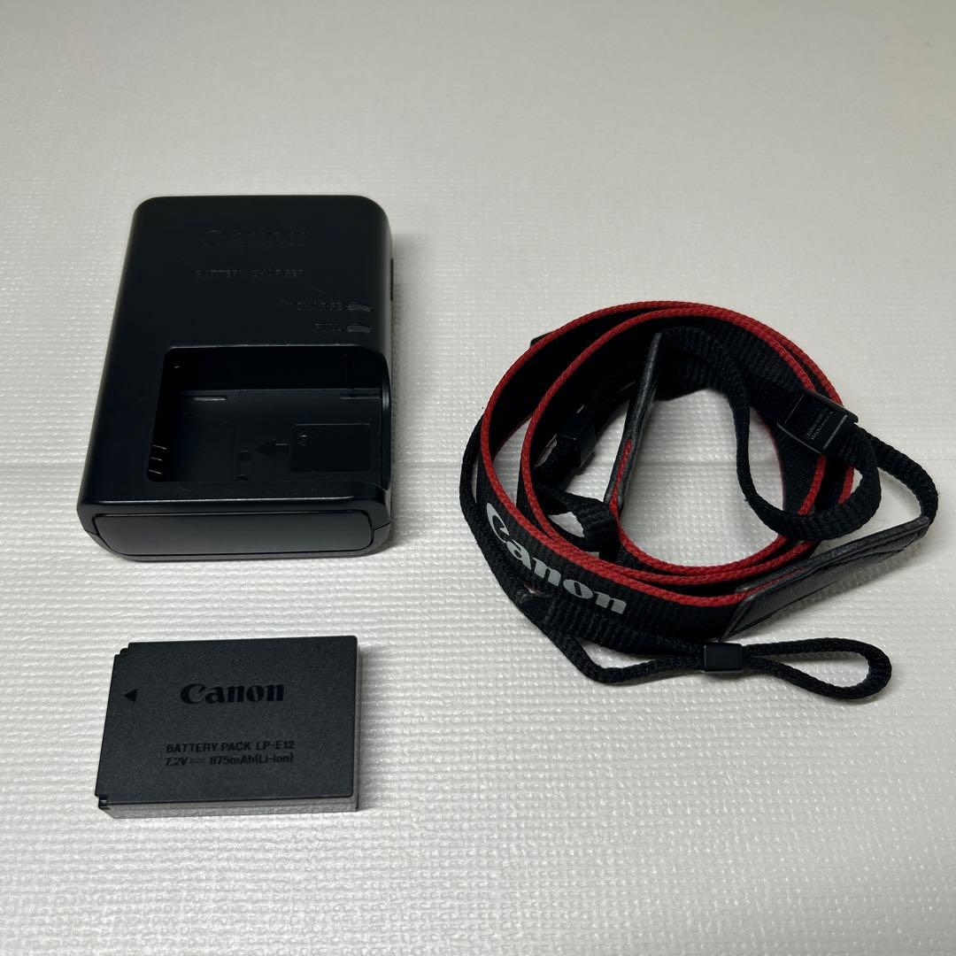 Canon EOS Kiss M ダブルズーム ホワイト