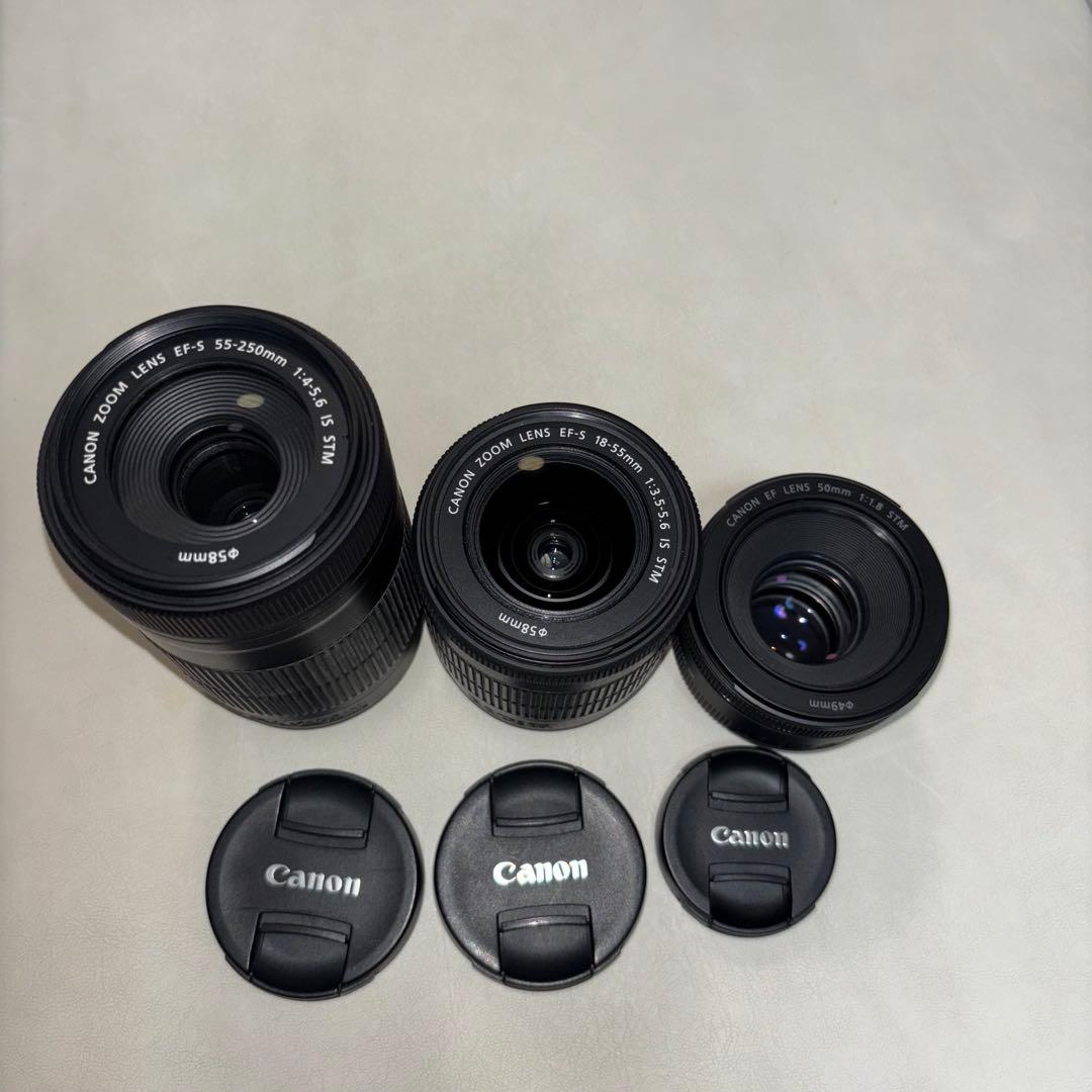 Canon EOS 80D トリプルレンズセット