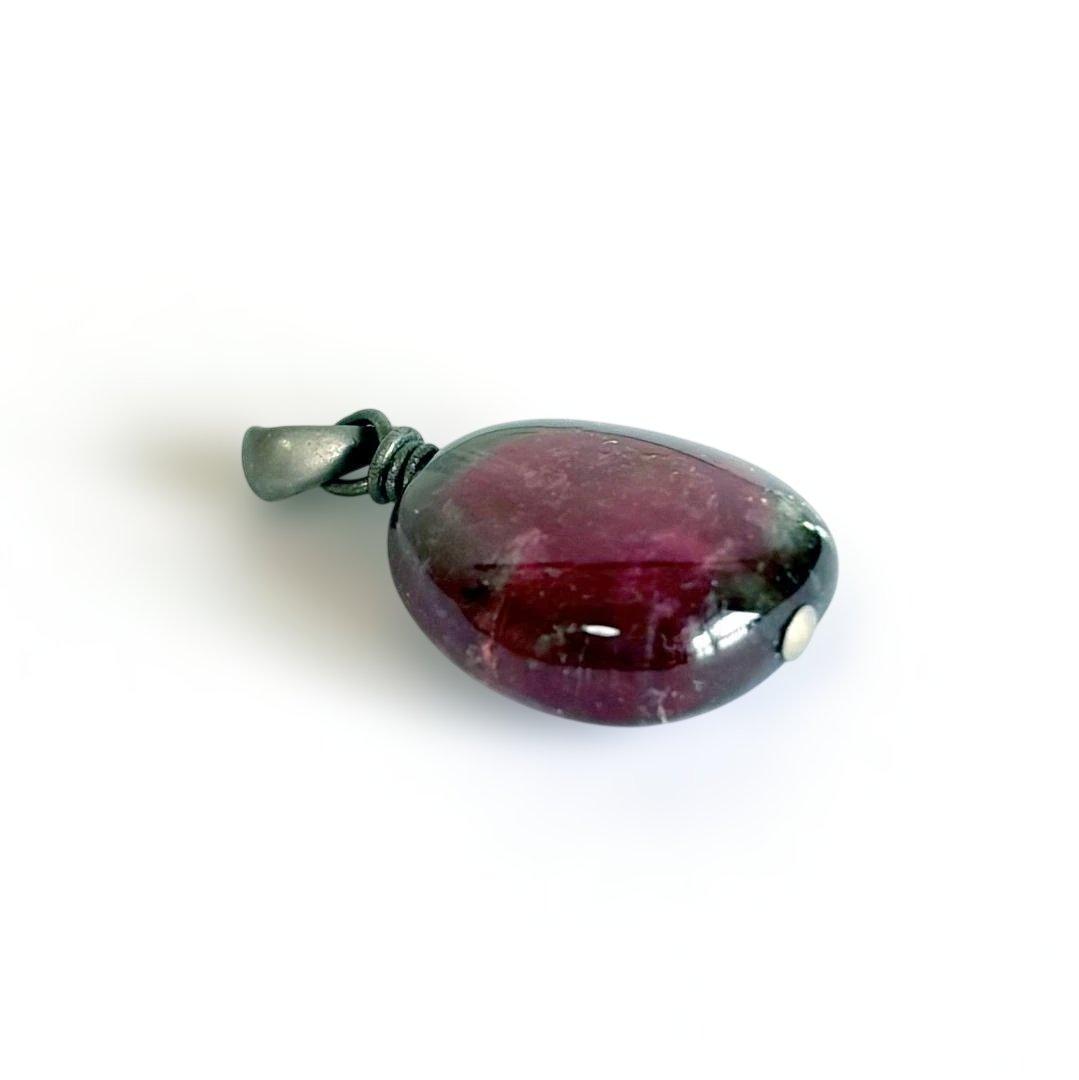 ウォーターメロントリマリン ペンダントトップ チャーム パワーストーン