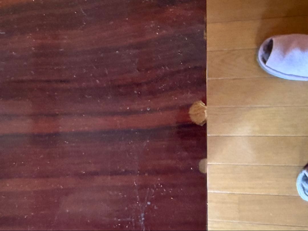 【送料込み】一枚板　花梨　ダイニングテーブル　座卓