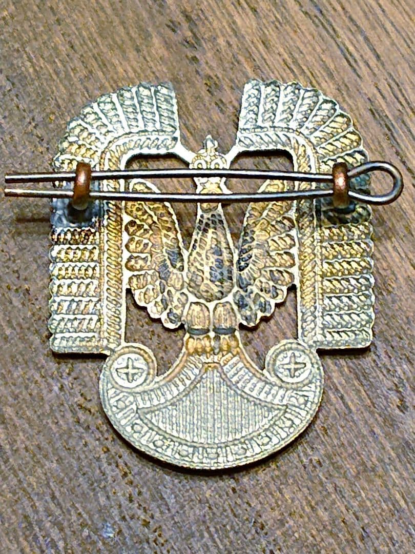 実物希少品!当時物WWⅡポーランド空軍の帽章