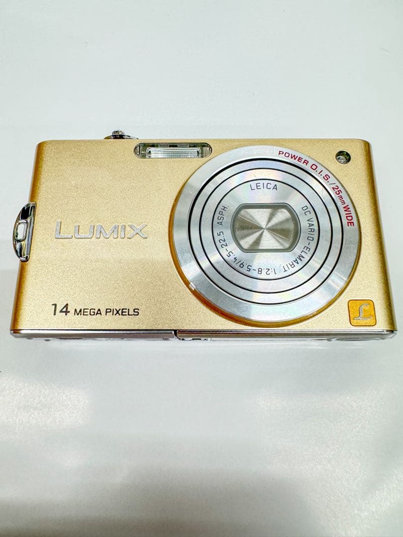 デジカメ Panasonic LUMIX DMC-FX66 シャンパンゴールド