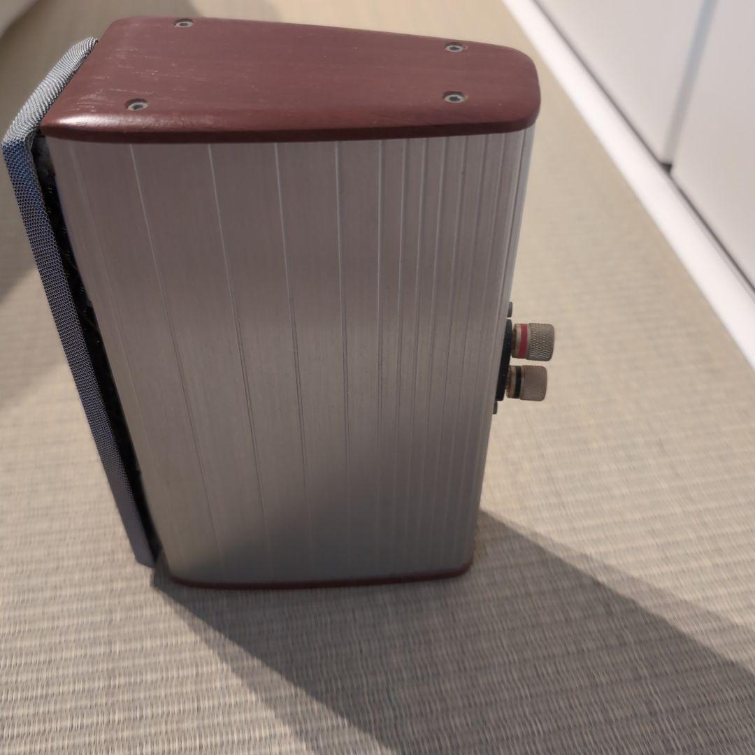 モダンデザイン スピーカー RCA端子付き