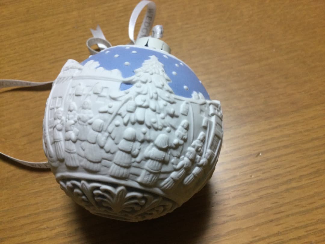　ウェッジウッド  ジャスパー　クリスマス　オーナメント