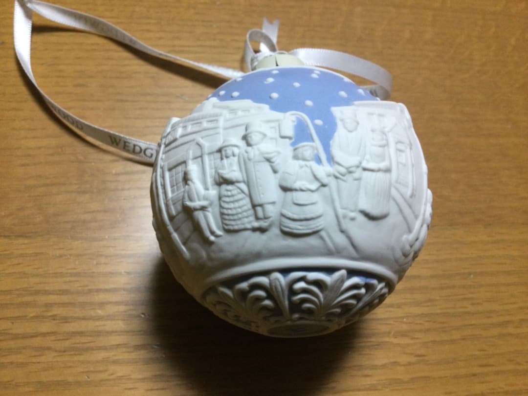 　ウェッジウッド  ジャスパー　クリスマス　オーナメント