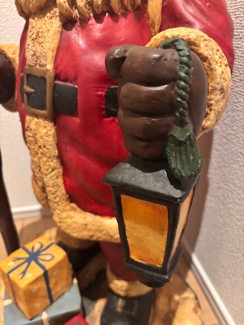 サンタクロースの置物