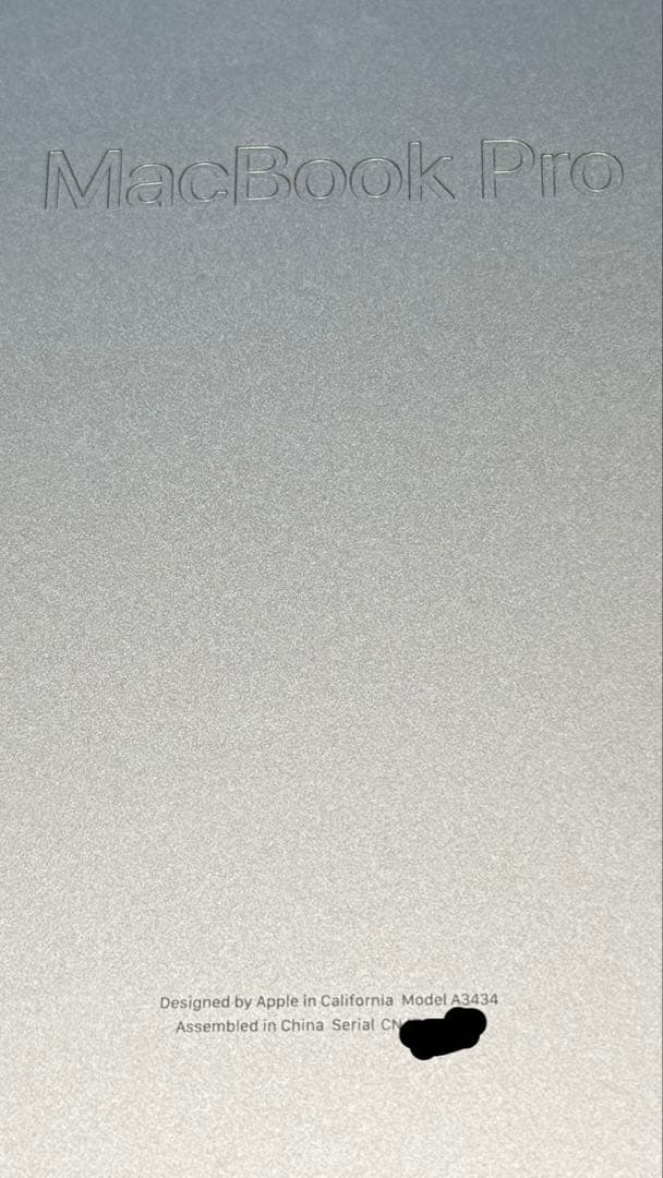 【美品】Apple MacBook Pro 14インチ M5/24gb 1TB