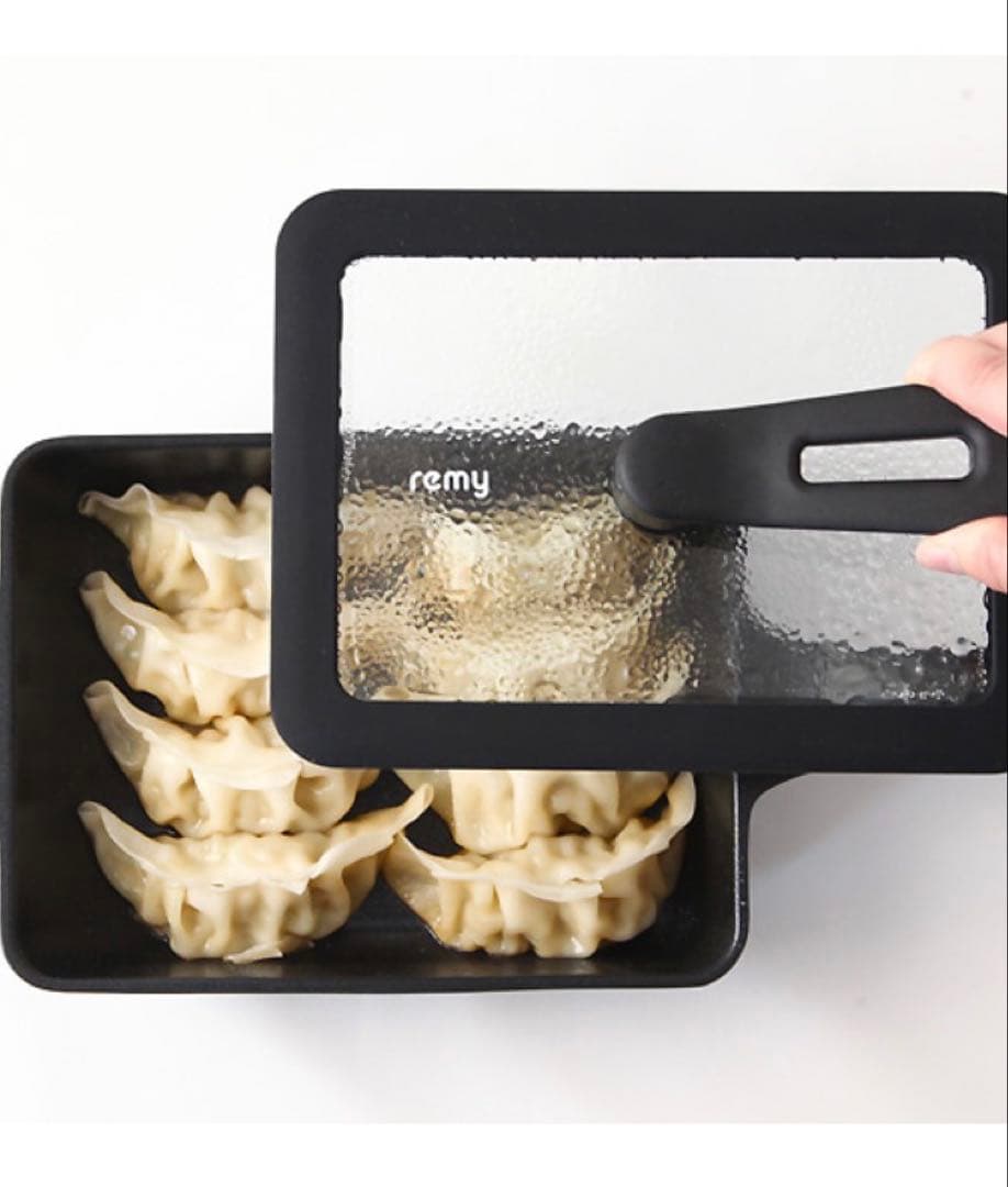 remy pan egg フライパン 黒　ガス火専用