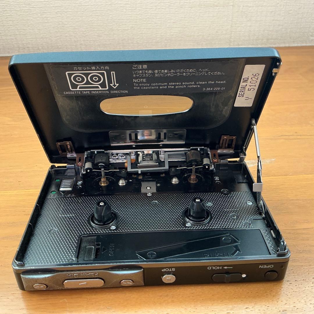 【ジャンク品扱い】 SONYカセットプレーヤー TCM-80及び WM-EX80