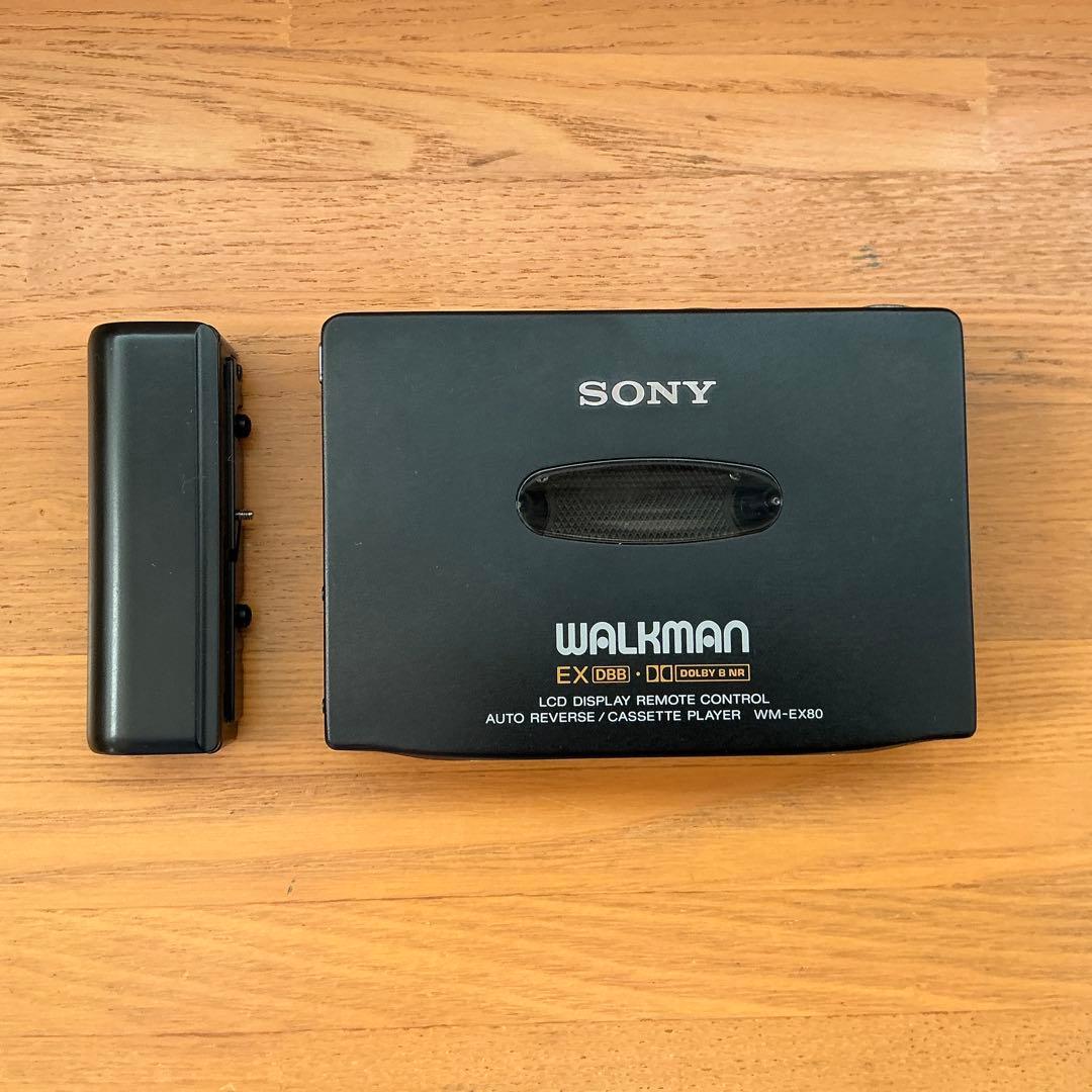 【ジャンク品扱い】 SONYカセットプレーヤー TCM-80及び WM-EX80