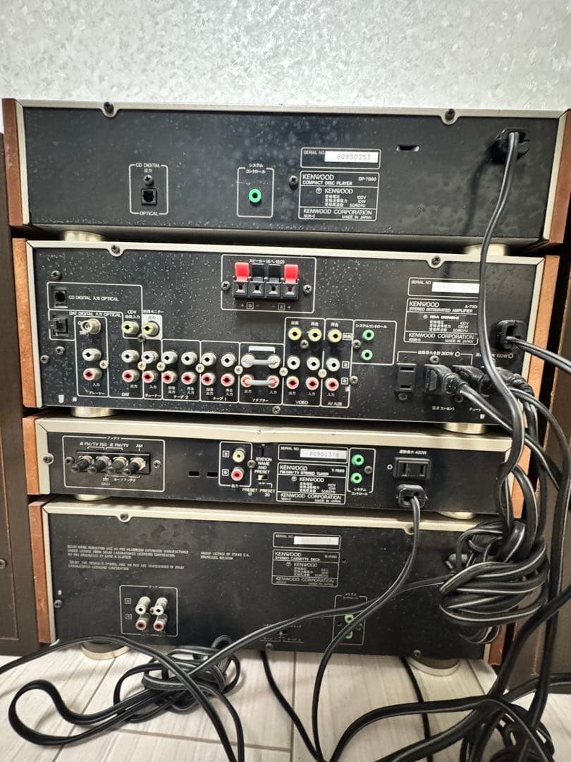 KENWOOD ステレオアンプ システムコンポ .A7000