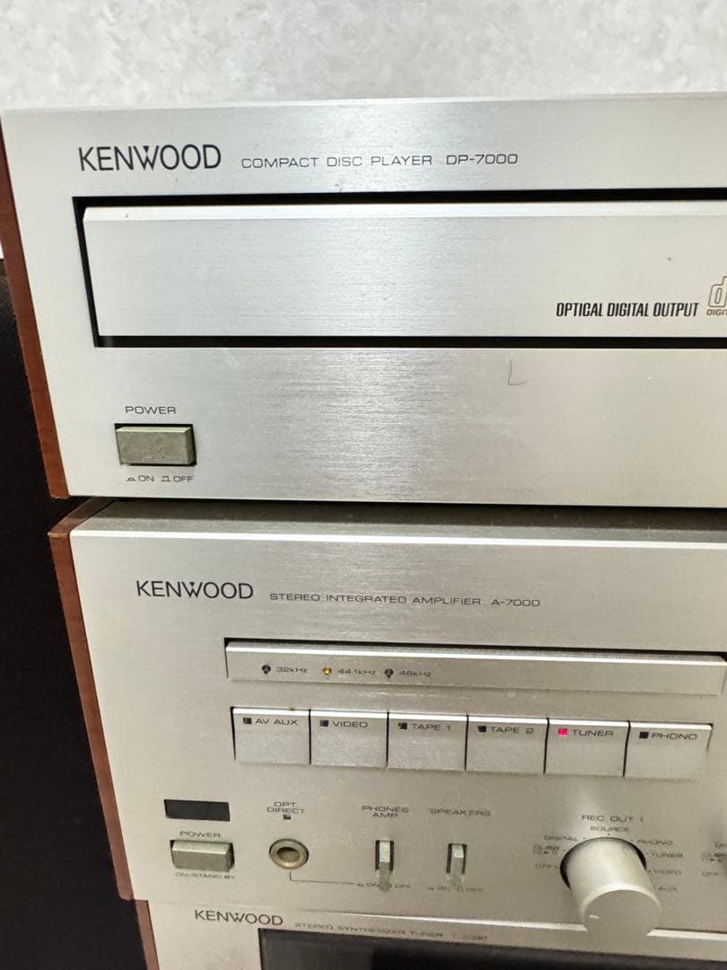 KENWOOD ステレオアンプ システムコンポ .A7000