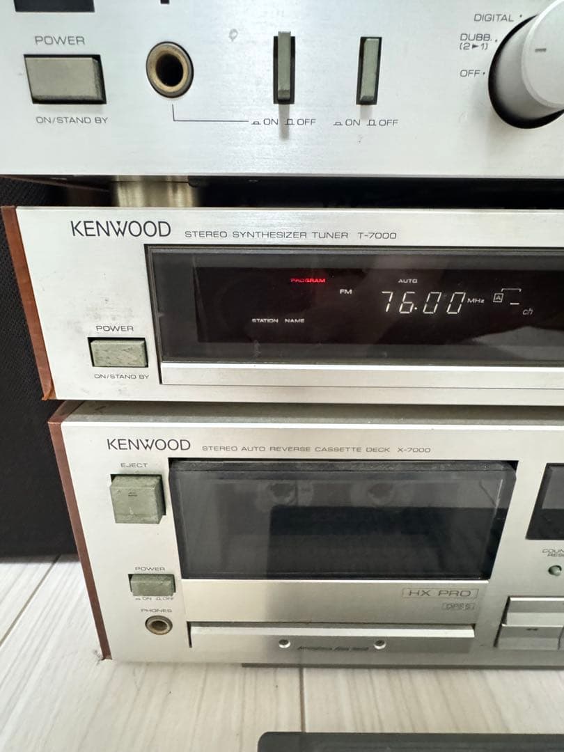 KENWOOD ステレオアンプ システムコンポ .A7000