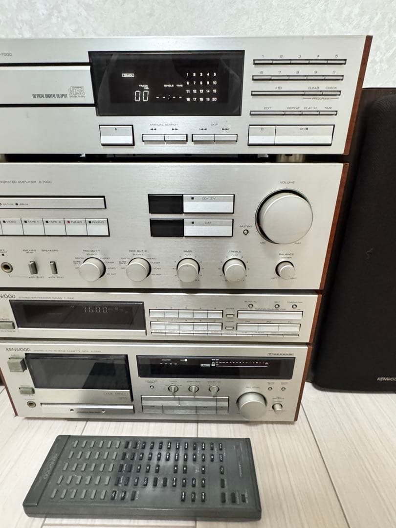 KENWOOD ステレオアンプ システムコンポ .A7000