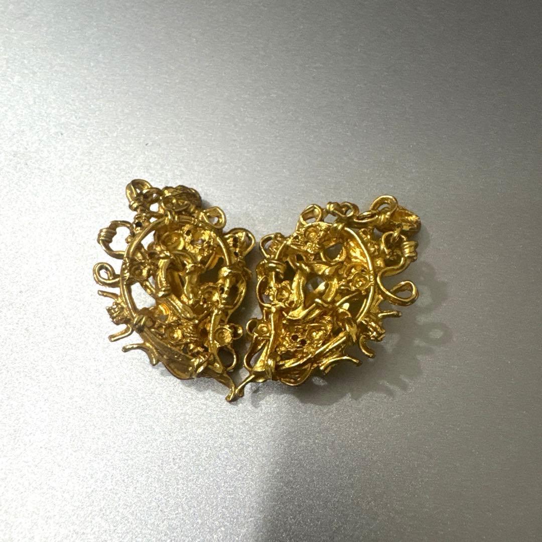 Christian Lacroix クリスチャンラクロワ ゴールド イヤリング