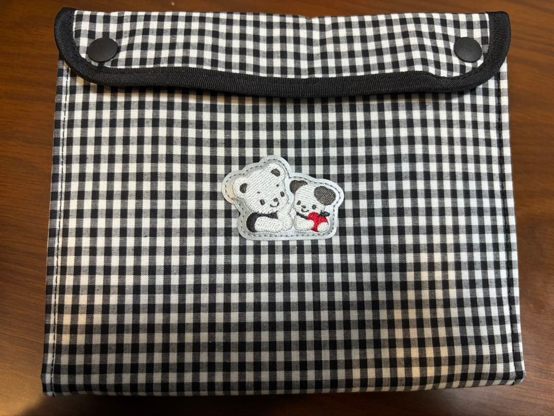 ファミリア　保冷バッグ　ギンガムチェック　新品未使用　保冷ポーチ