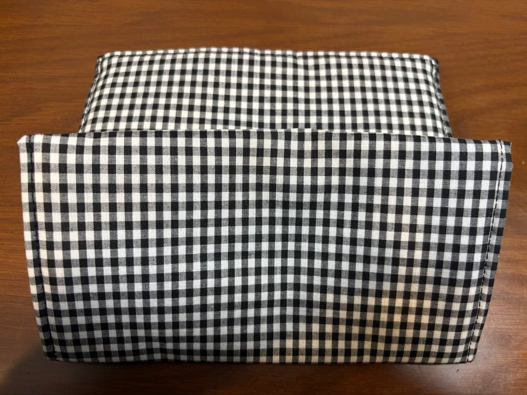 ファミリア　保冷バッグ　ギンガムチェック　新品未使用　保冷ポーチ