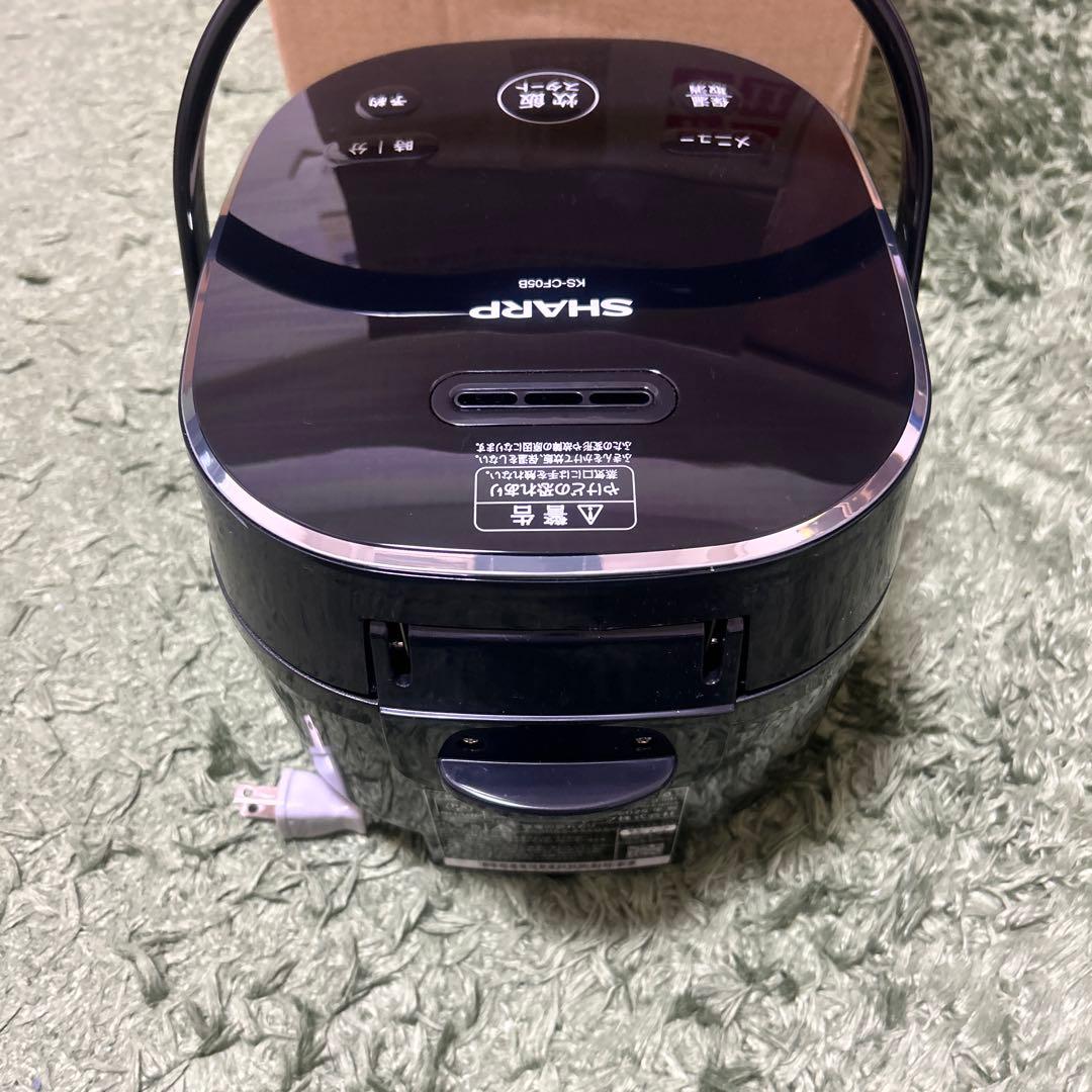 炊飯器　SHARP KS-CF05B 2025年製