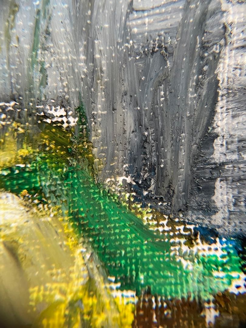 静かな実り｜柚子の小品原画（2025）