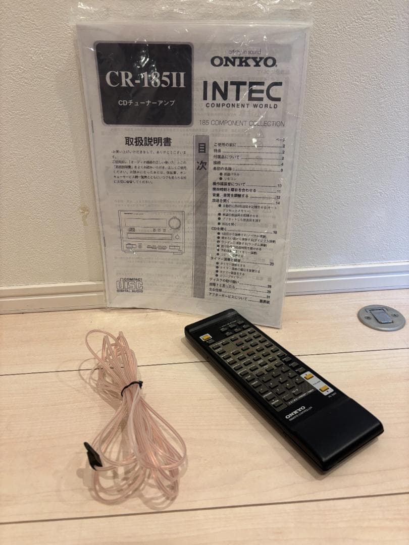 オンキョー CR-185II／INTEC185シリーズ CDチューナーアンプ