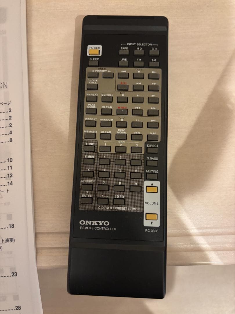 オンキョー CR-185II／INTEC185シリーズ CDチューナーアンプ