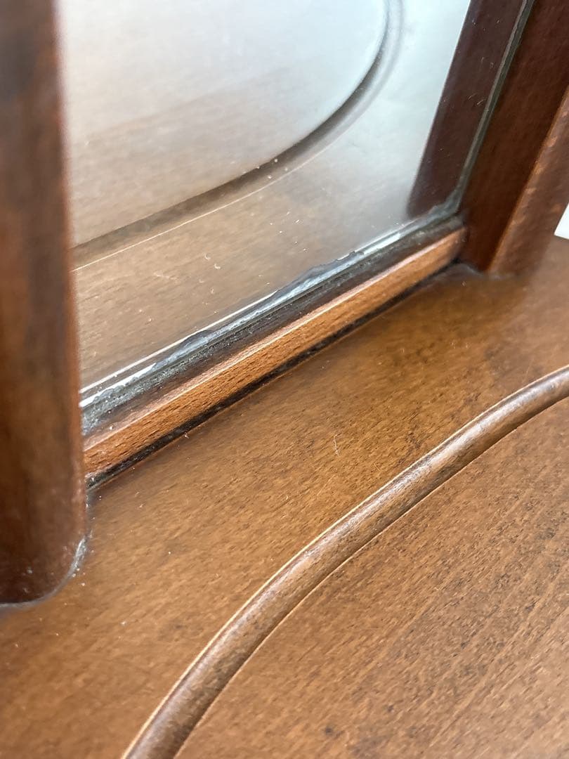 四国工芸　森のサーカス　ヴィンテージ家具　ミラー付き椅子　ハンガーラックスタンド