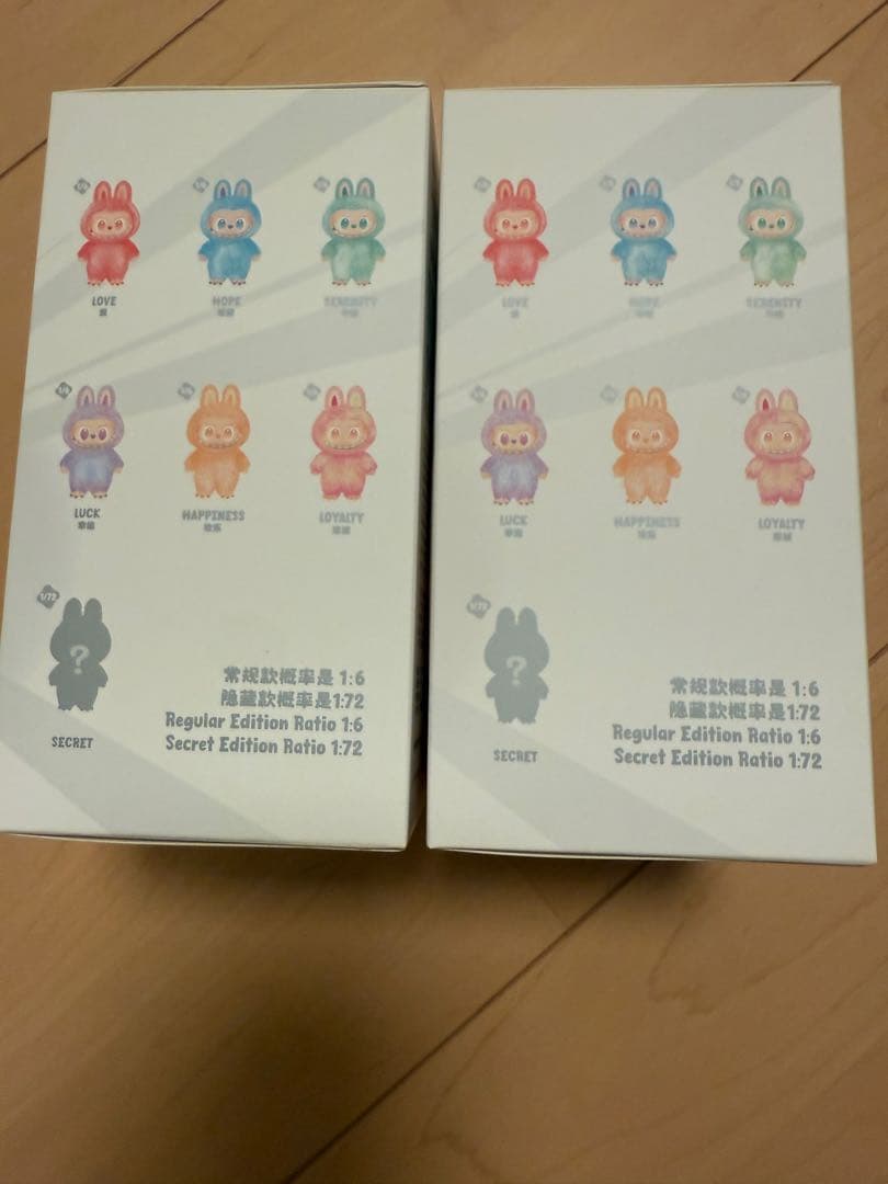 正規品　LABUBU らぶぶ　未開封　2ピース