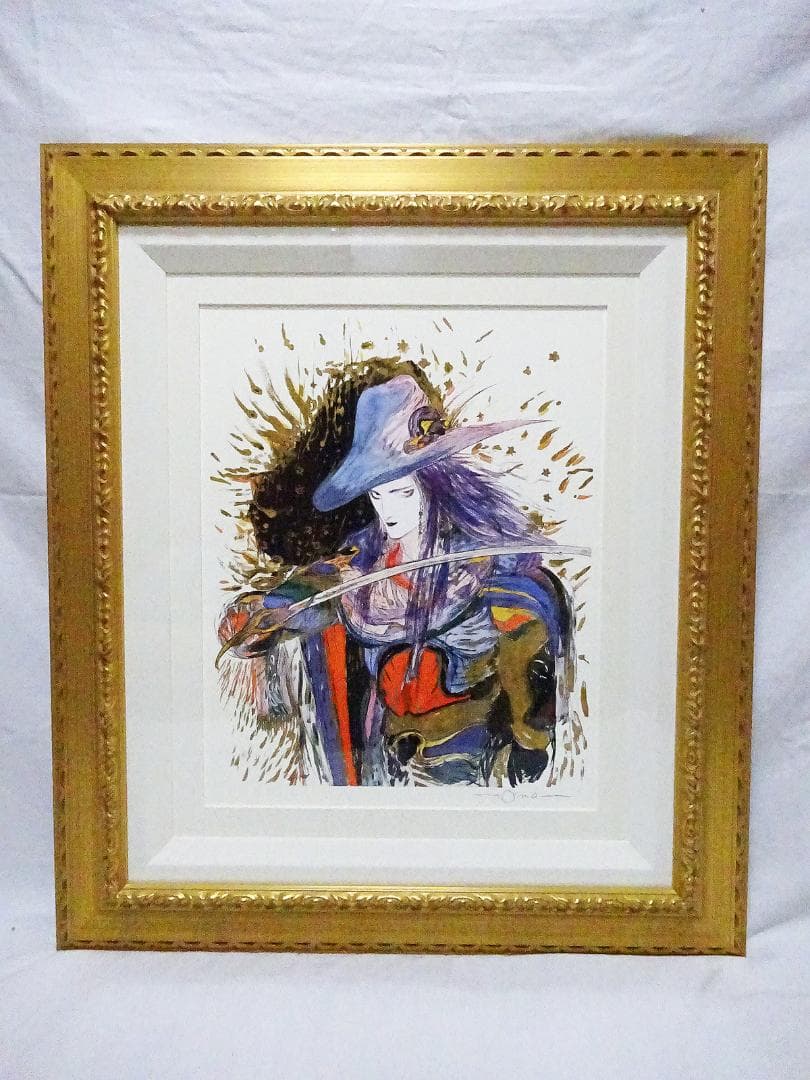 #天野喜孝 #オーダー版画① #吸血鬼ハンターD #共箱 #アールビバン保証書