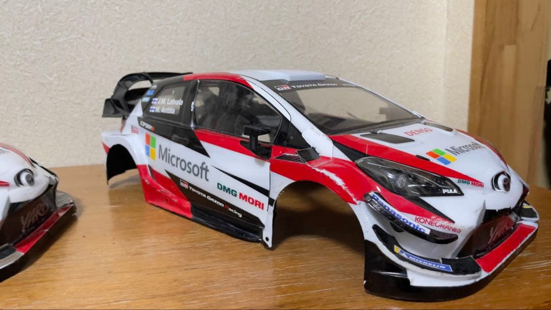 タミヤ ヤリスWRC 1/10 ボディ　トヨタ TT-02