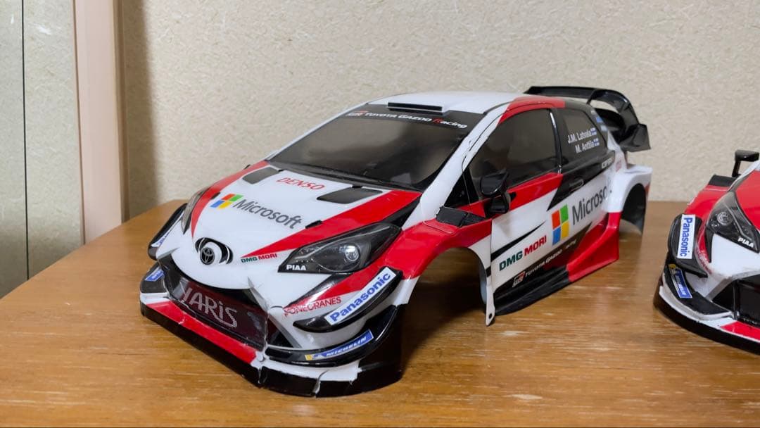 タミヤ ヤリスWRC 1/10 ボディ　トヨタ TT-02