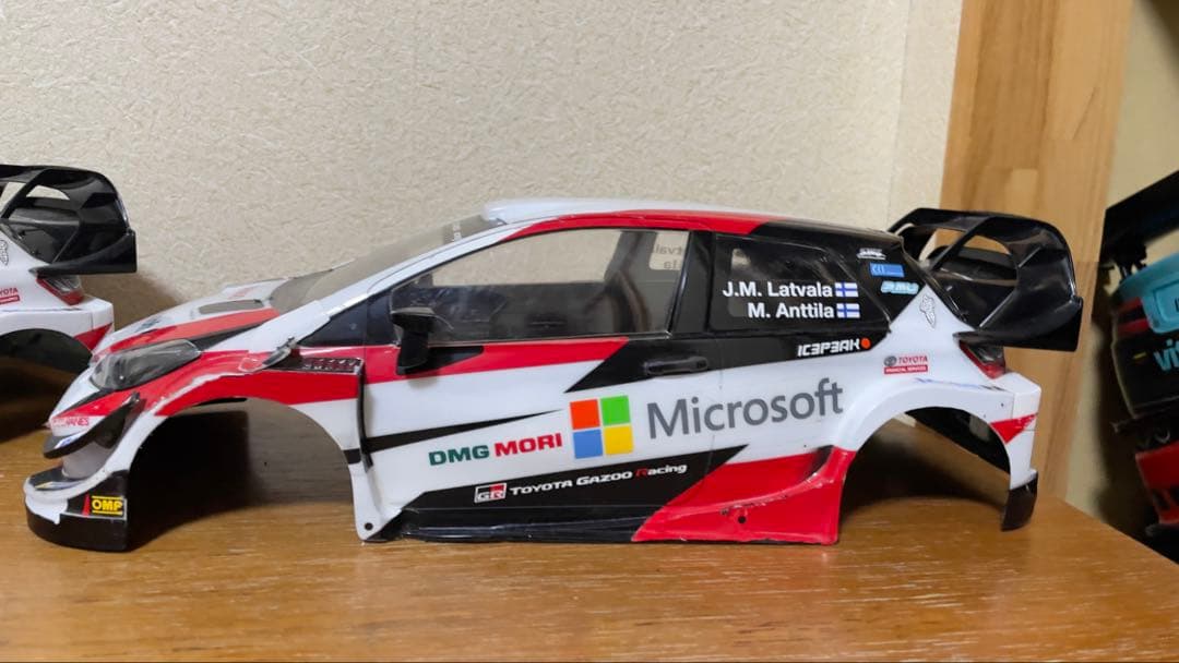 タミヤ ヤリスWRC 1/10 ボディ　トヨタ TT-02
