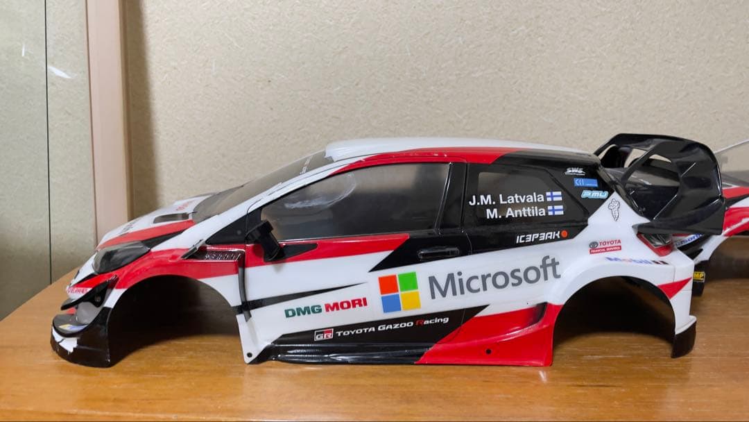 タミヤ ヤリスWRC 1/10 ボディ　トヨタ TT-02
