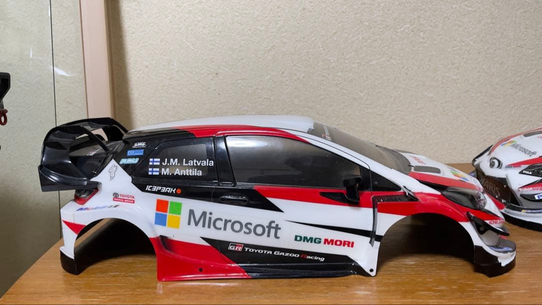 タミヤ ヤリスWRC 1/10 ボディ　トヨタ TT-02
