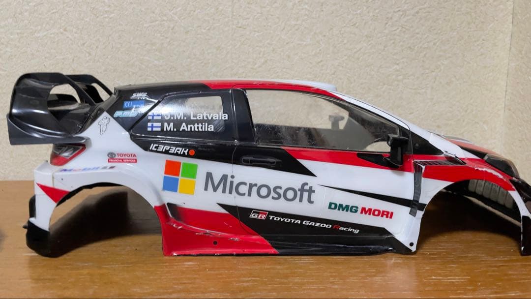 タミヤ ヤリスWRC 1/10 ボディ　トヨタ TT-02