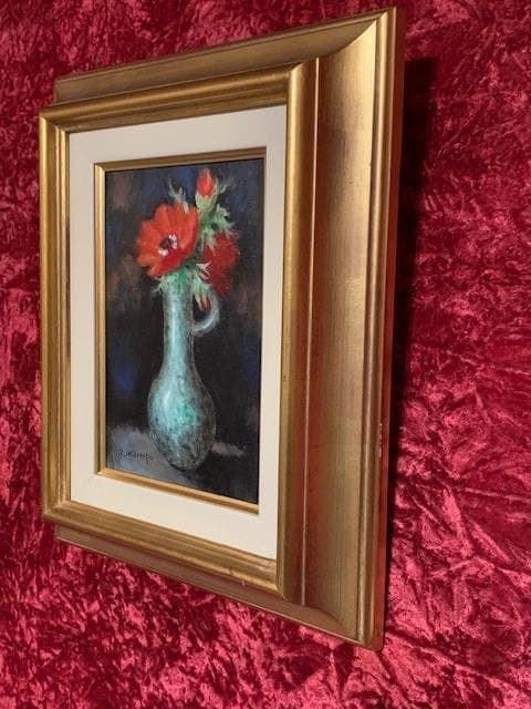 【３／１９迄の豪華２点セット】黒木トモ子◆油彩Ｆ３号☀️池畠利一◆油彩ＳＭ