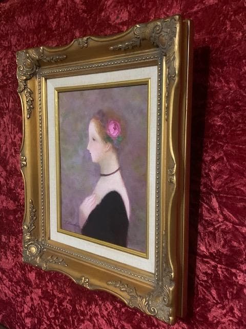 【３／１９迄の豪華２点セット】黒木トモ子◆油彩Ｆ３号☀️池畠利一◆油彩ＳＭ