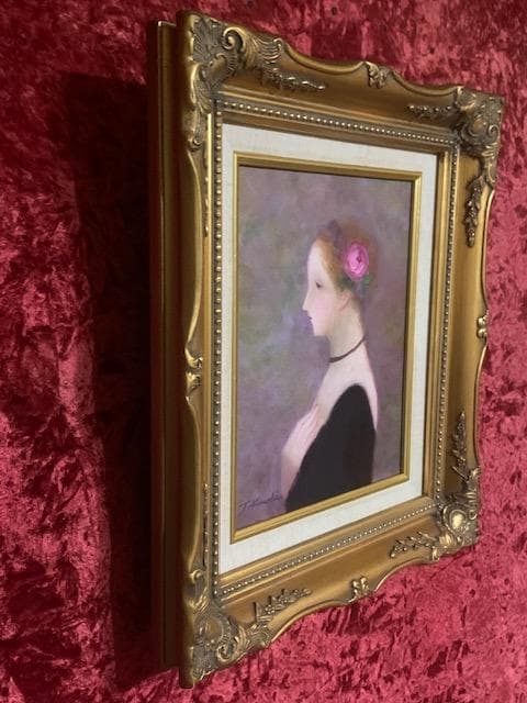 【３／１９迄の豪華２点セット】黒木トモ子◆油彩Ｆ３号☀️池畠利一◆油彩ＳＭ