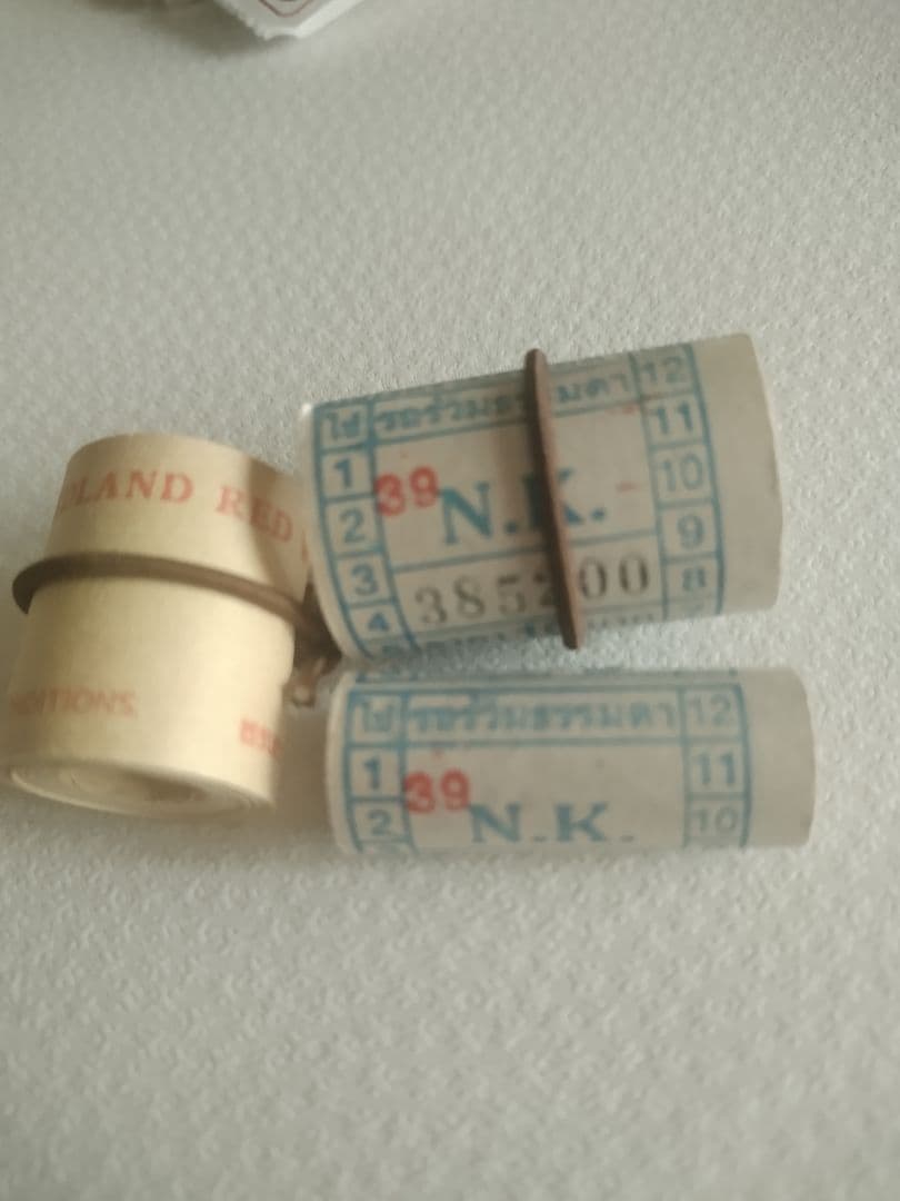 おすそ分け）ヴィンテージチケット ジャンクジャーナル コラージュ ロールチケット