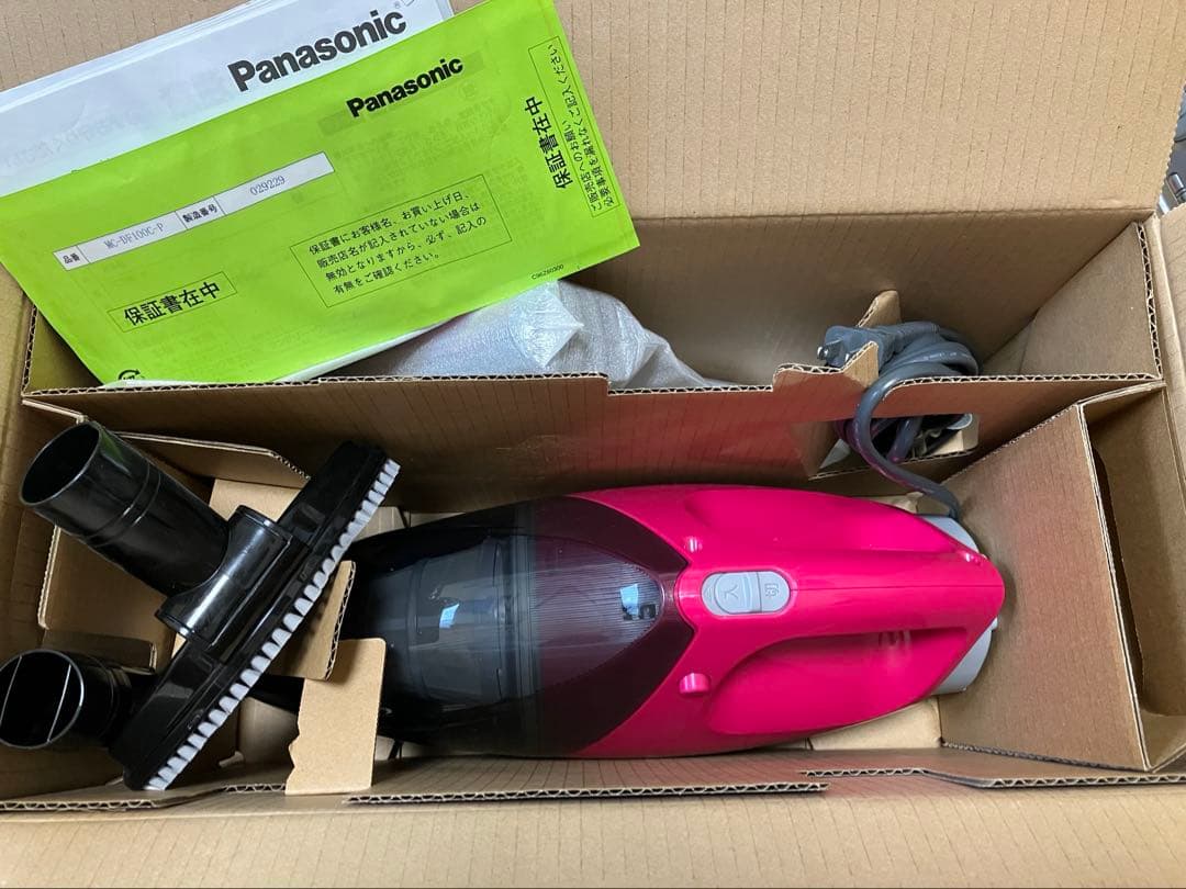 【新品】Panasonic MC-DF100C-P ふとんクリーナー21000円
