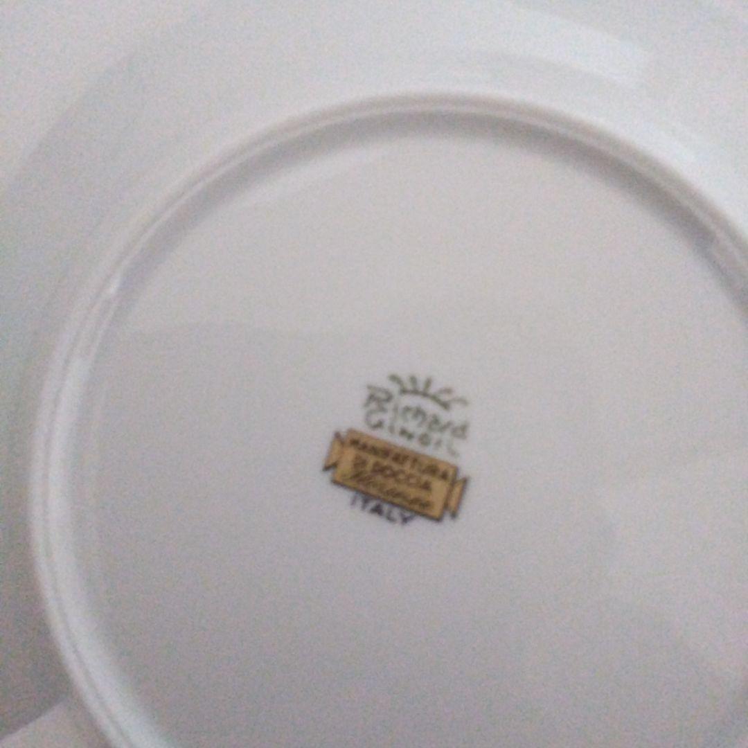 リチャードジノリのケーキ皿２枚 イタリアンフルーツ