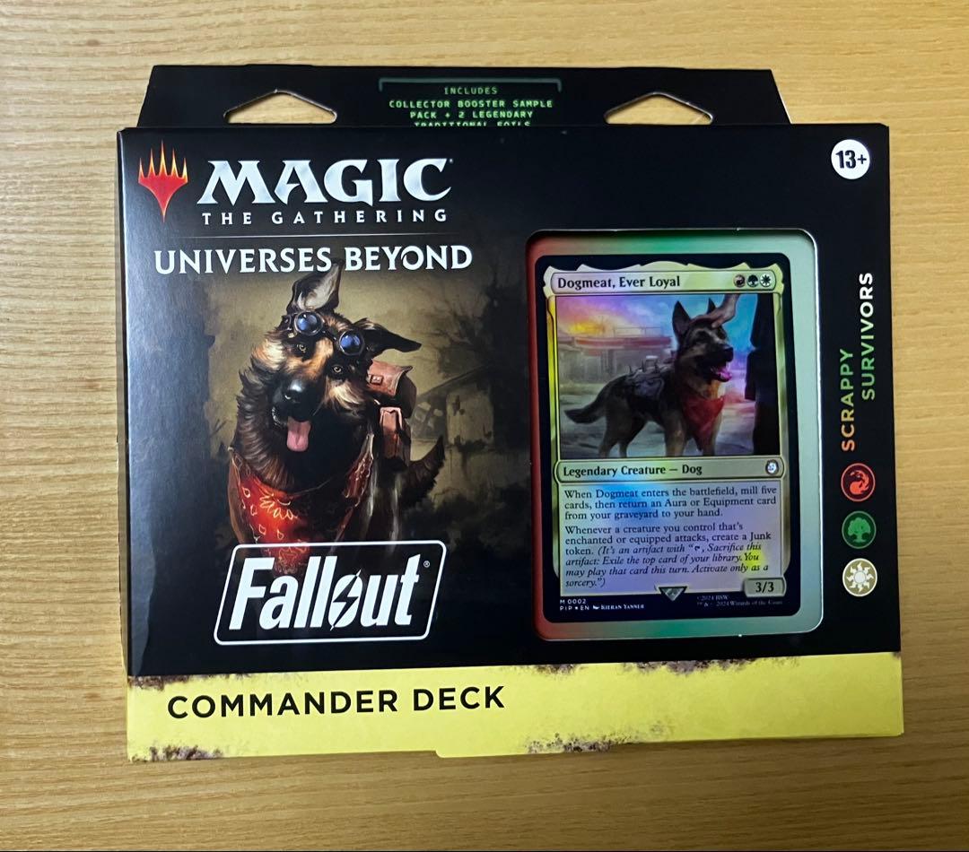 mtg Fallout フォールアウト 統率者デッキ4種セット 英語版 PIP