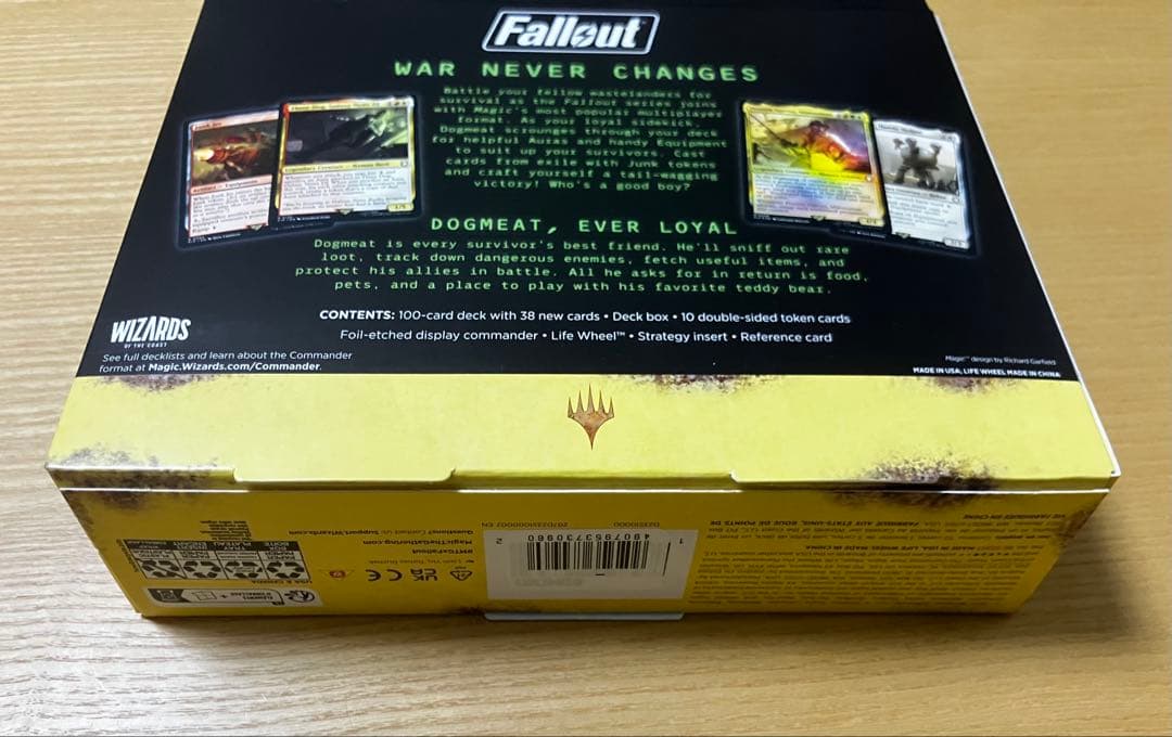 mtg Fallout フォールアウト 統率者デッキ4種セット 英語版 PIP